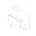 Elica RULES NAKED/F/60 вытяжка без фасада, для отделки используется мебельный фасад